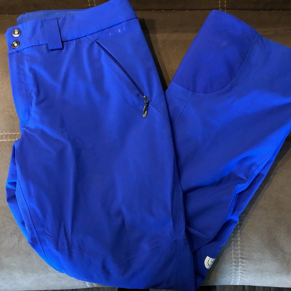 EUC Northface royal blue snow pants size L